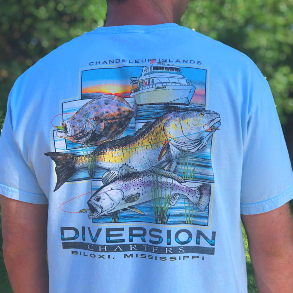 Red Tuna Shirt Company | Diversion Charters from Mississippi