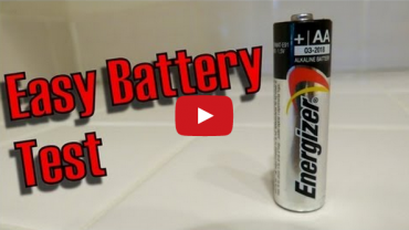 1 Second Test For Dead Batteries