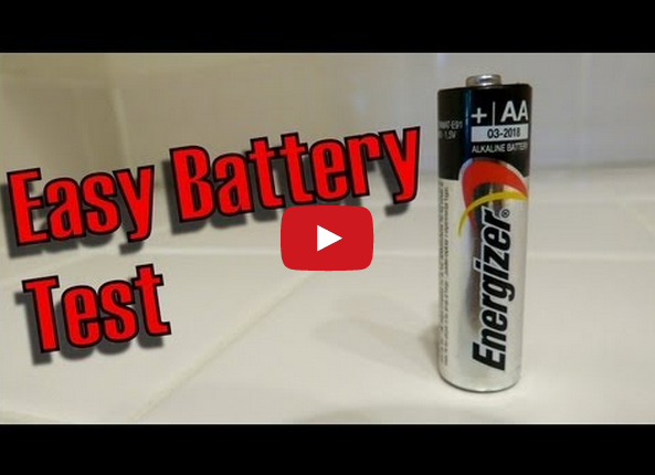 1 Second Test For Dead Batteries