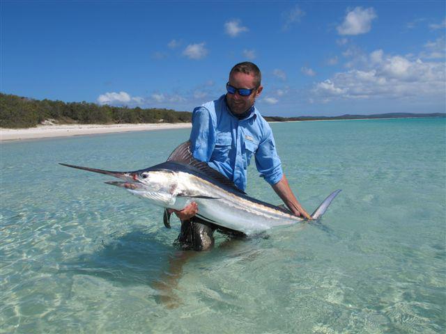 Fly Fishing for Marlin Flats