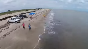 Surf Fishing With a Drone to Cast Your Bait Waaaay Out There