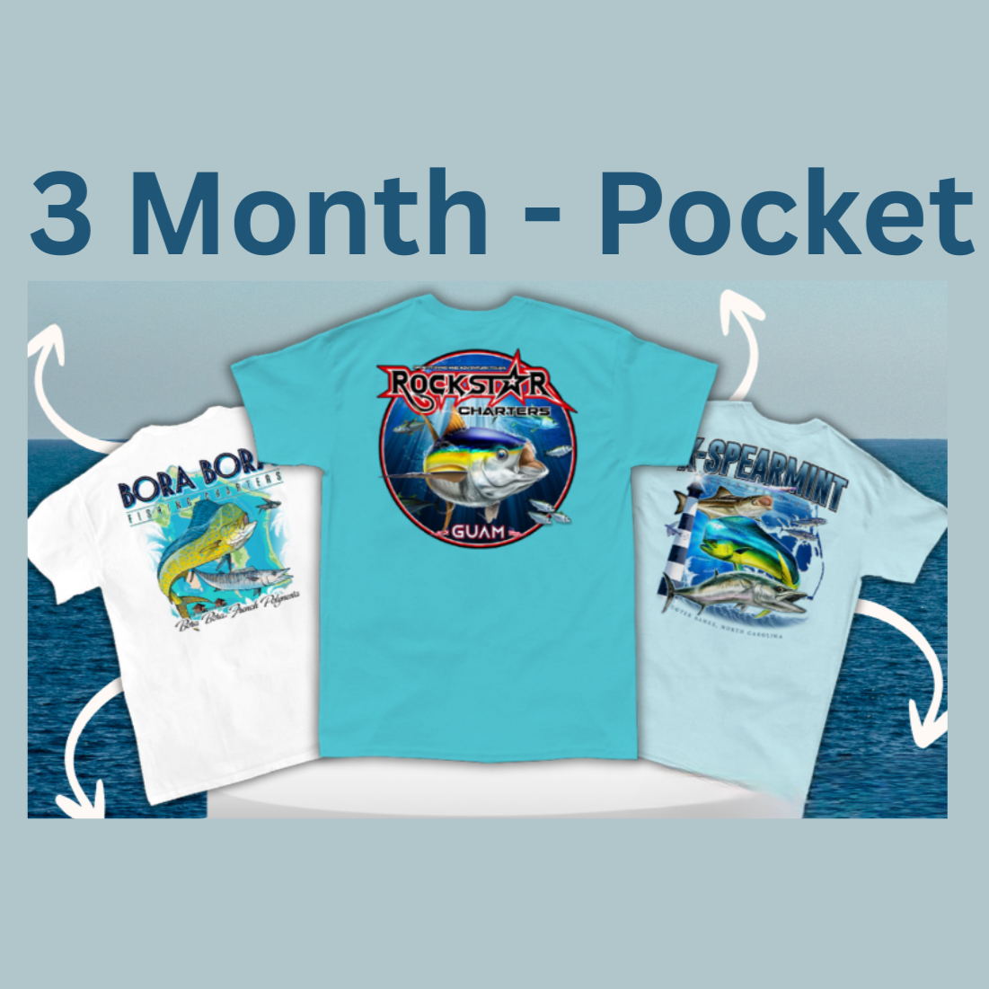 Red Tuna Shirt Club Subscription - 3 Month Prepaid