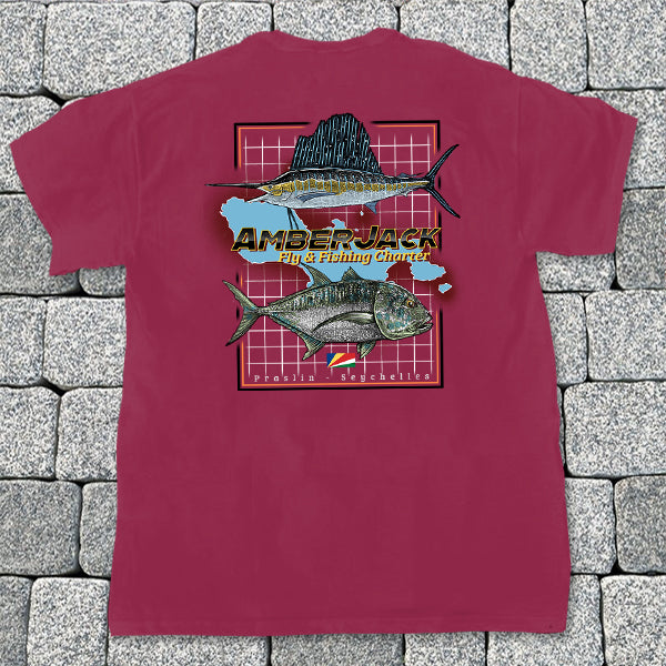 AmberJack Fly & Fishing Charters - Pocket Tee