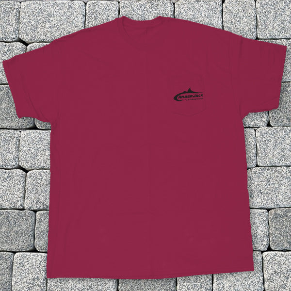 AmberJack Fly & Fishing Charters - Pocket Tee