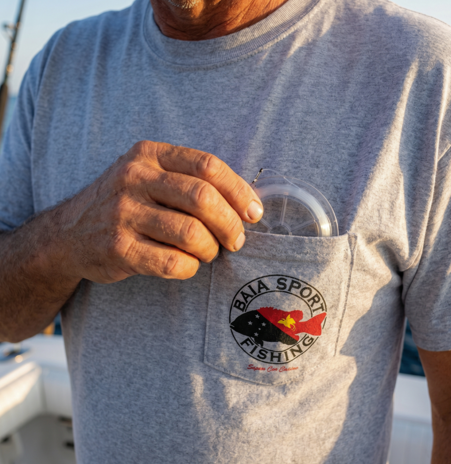 Baia Sport Fishing - Pocket Tee