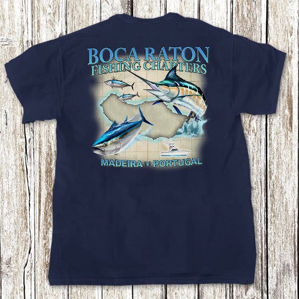 Boca Raton Fishing Charters - Pocket Tee
