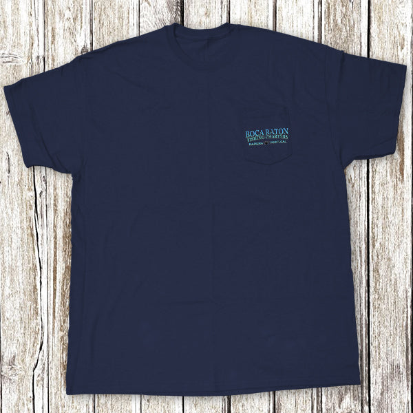 Boca Raton Fishing Charters - Pocket Tee