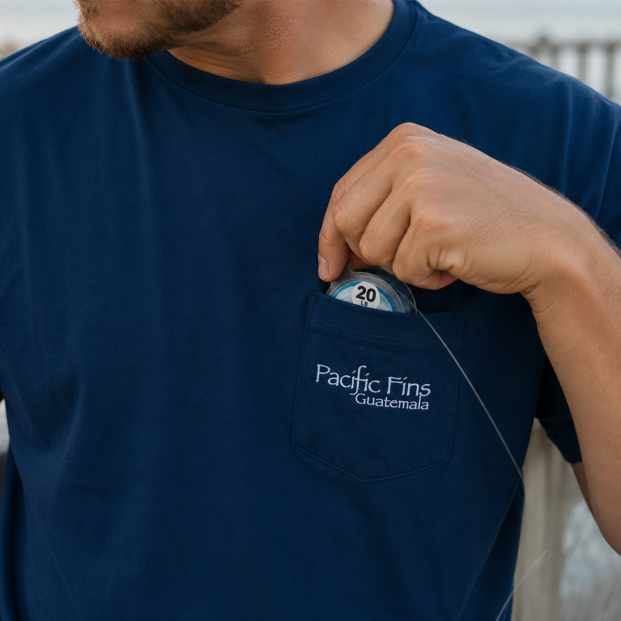 Pacific Fins Resort - Pocket Tee