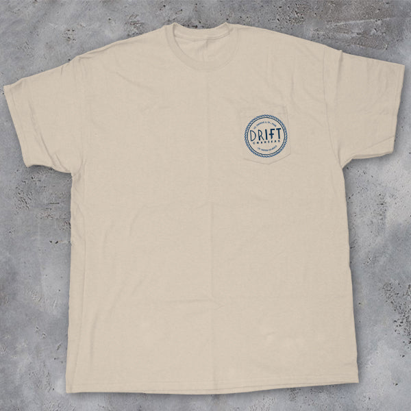Drift Charters - Pocket Tee