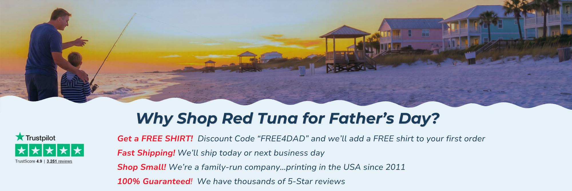 Red Tuna Shirt Club