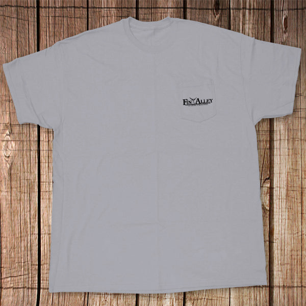 Fin Alley Fishing Charters - Pocket Tee