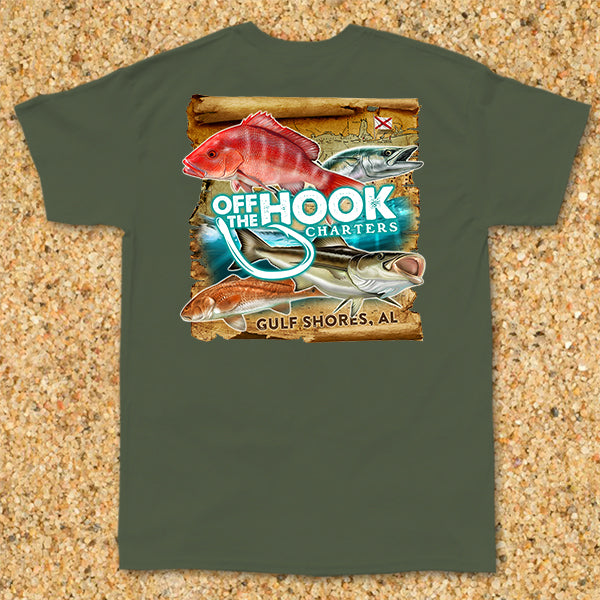 Off The Hook Charters - Short Sleeve
