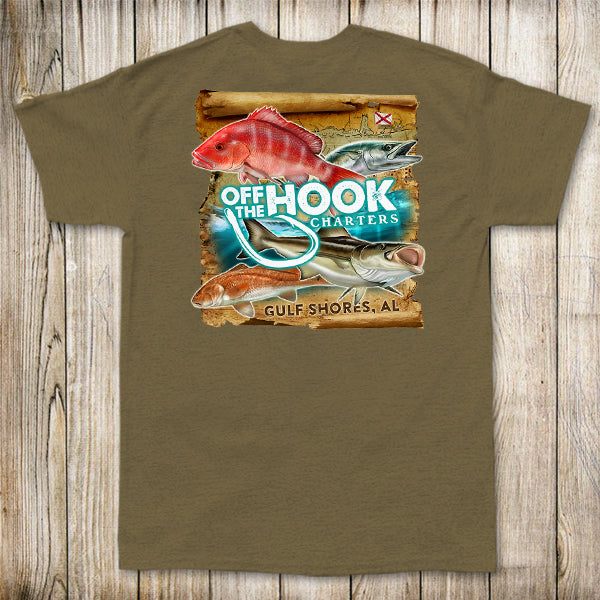 Off The Hook Charters - Triblend
