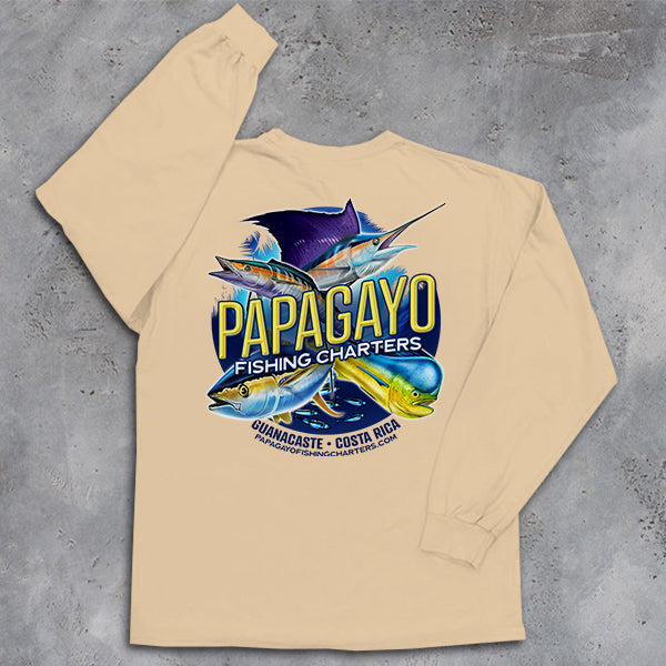 Papagayo Fishing Charters - Long Sleeve