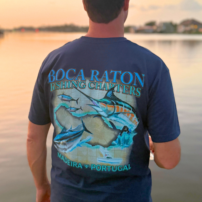 Boca Raton Fishing Charters - Pocket Tee