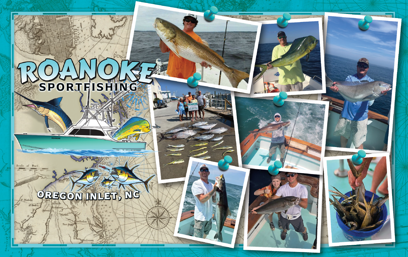 Roanoke Sportfishing - Pocket Tee