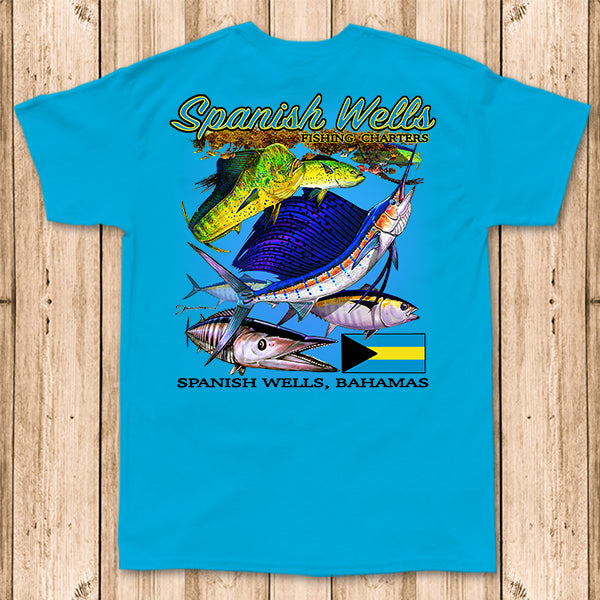 Spanish Wells Fishing Charters - Short Sleeve