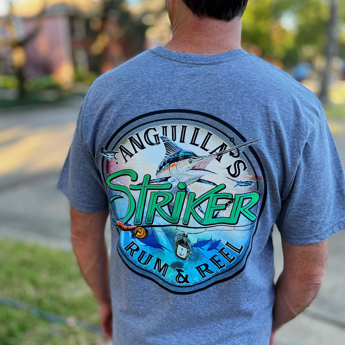 Striker Rum & Reel Charters - Short Sleeve