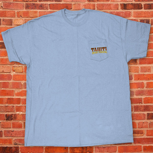【新品】Water Pattern LOGO Pocket Tee red L Red Tuna Shirt Club | Tahiti Sport Fishing - Pocket Tee