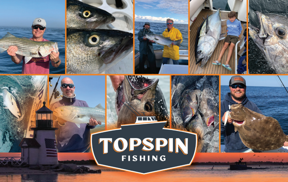 Topspin Fishing Charters - Pocket Tee