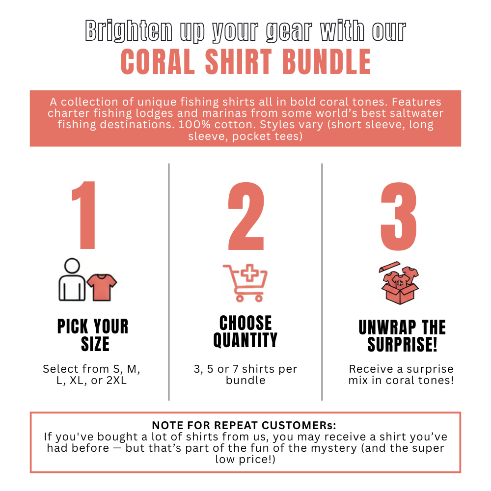 Coral Shirt Bundle