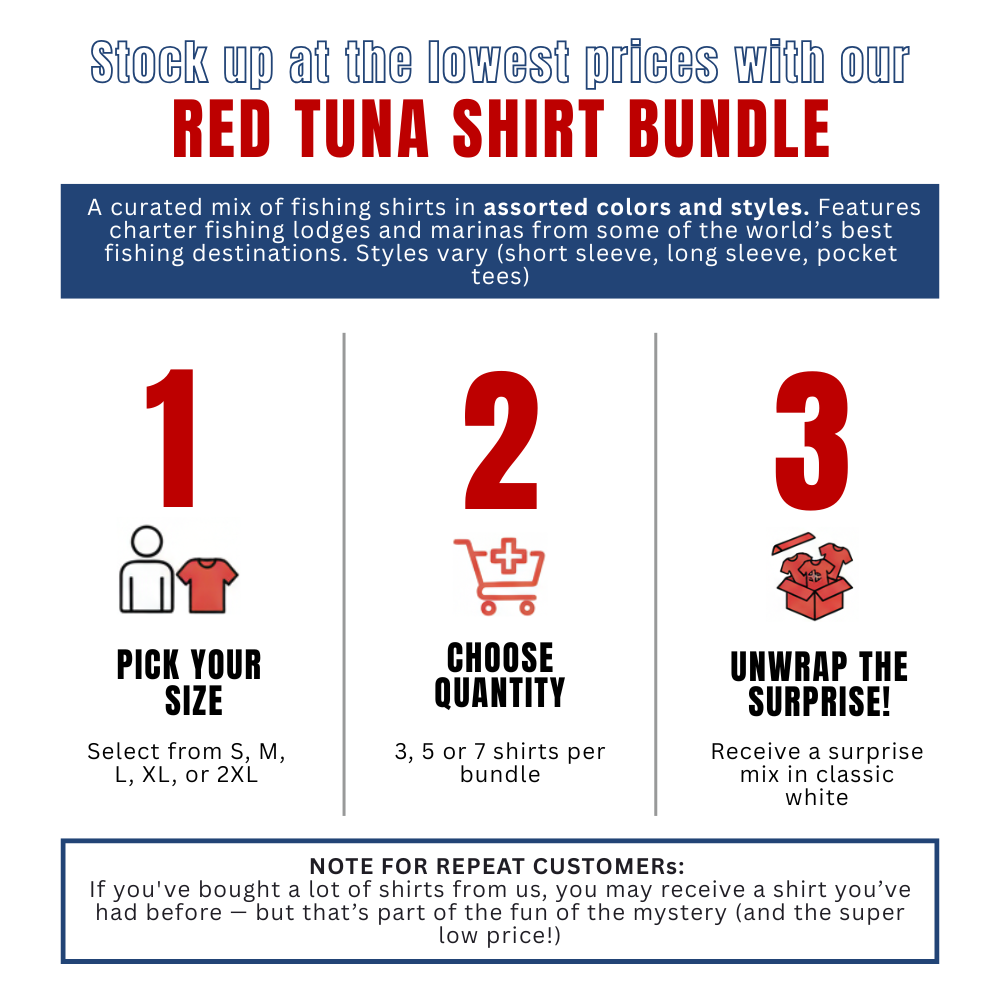Red Tuna Shirt Bundle