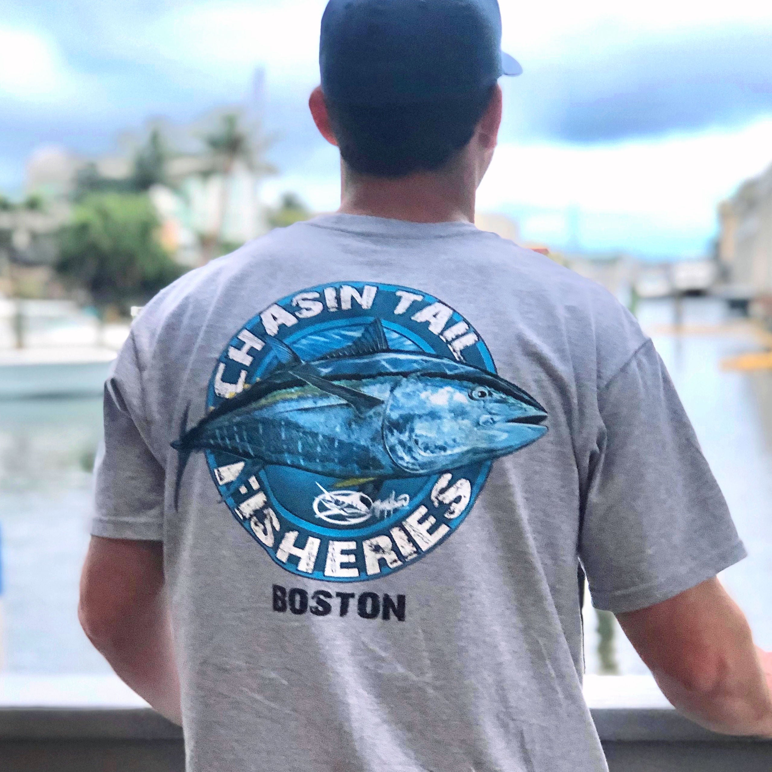 Chasin' Tail Fisheries - Pocket Tee