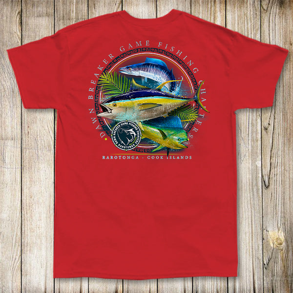 Dawn Breaker Game Fishing  - Pocket Tee