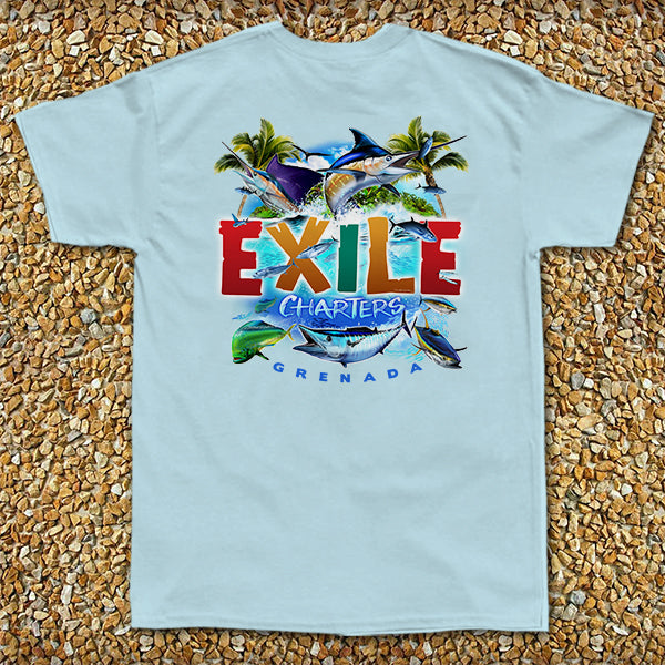 Exile Charters - Pocket Tee