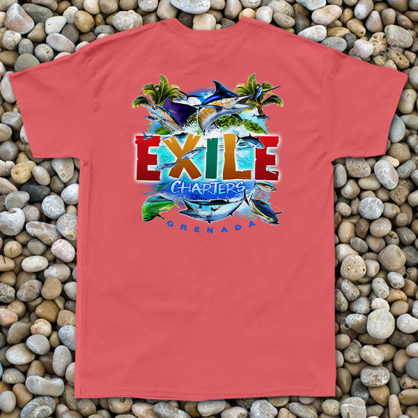 Exile Charters - Pocket Tee