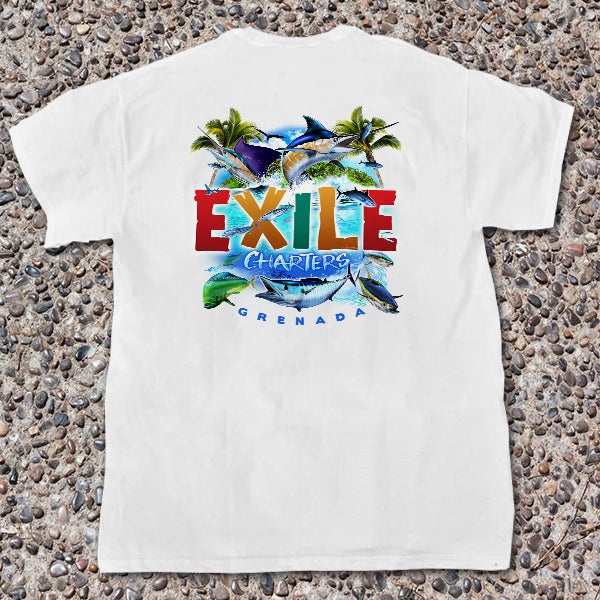 Exile Charters - Pocket Tee