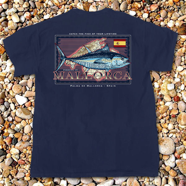 Fishing in Mallorca - Pocket Tee