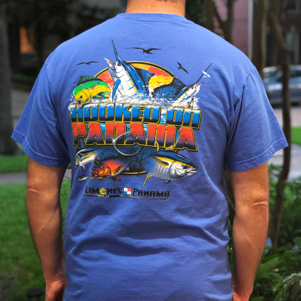 Hooked on Panama - Pocket Tee