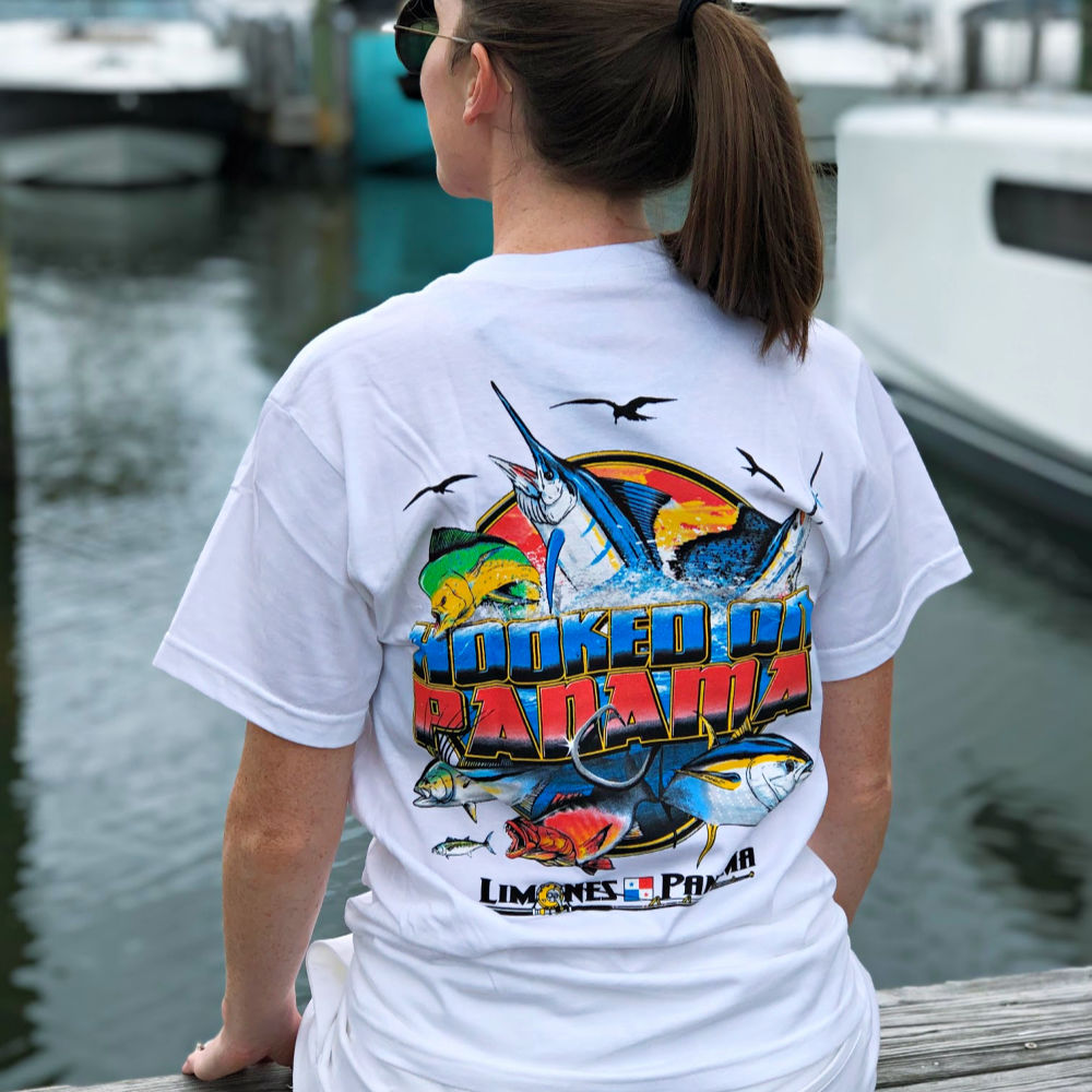 Hooked on Panama - Pocket Tee