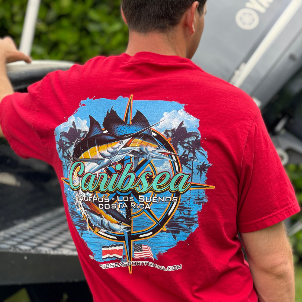 Caribsea Sportfishing Charters - Pocket Tee