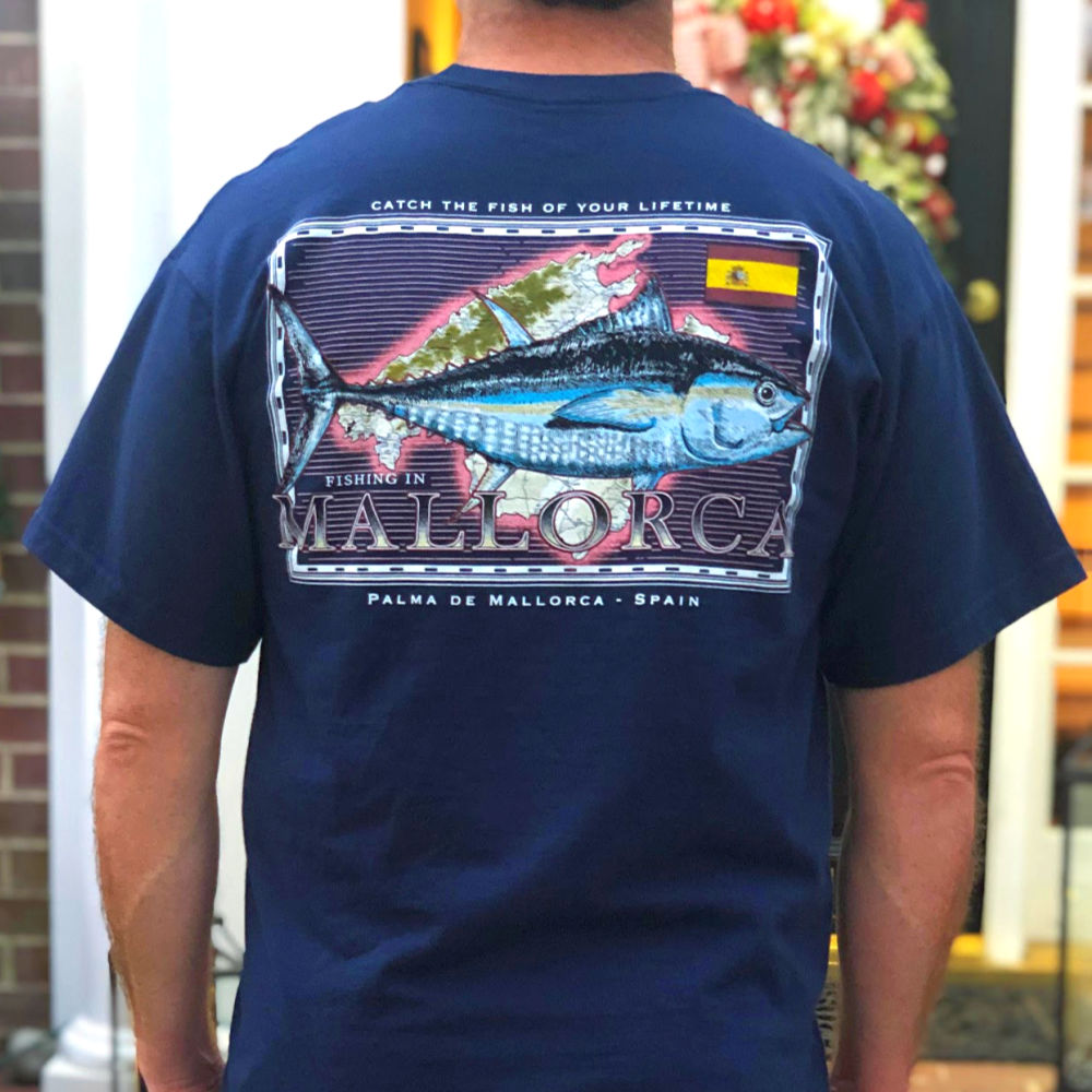 Fishing in Mallorca - Pocket Tee