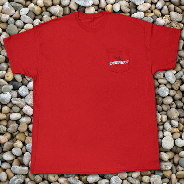 Overproof Charter Fishing - Pocket Tee