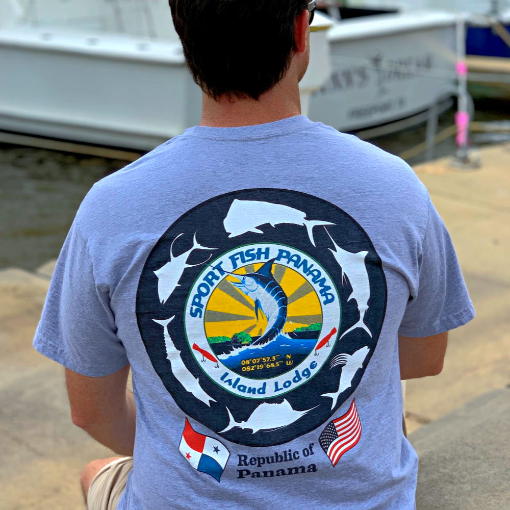 Sport Fish Panama Island Lodge - Pocket Tee