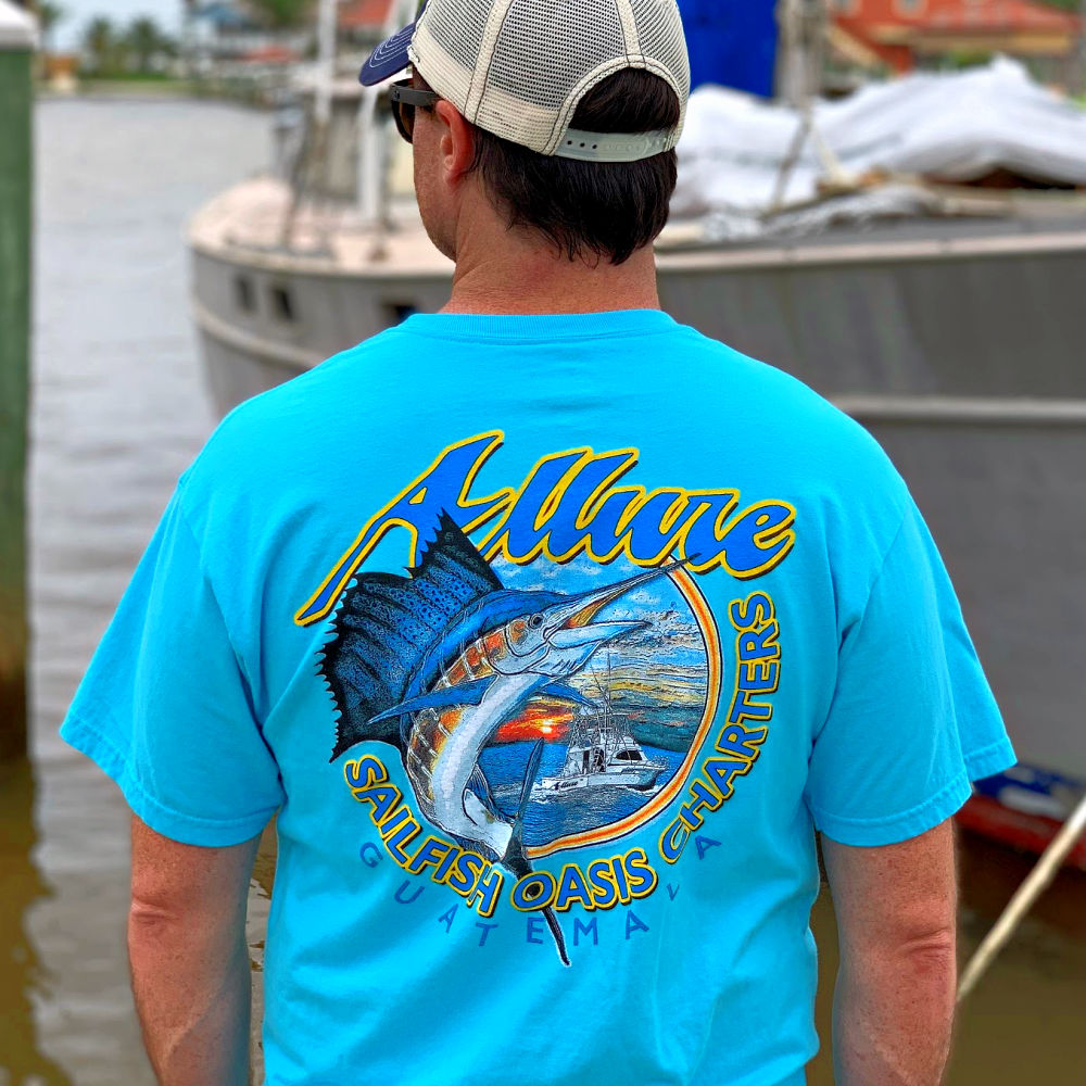 Sailfish Oasis Charters - Pocket Tee