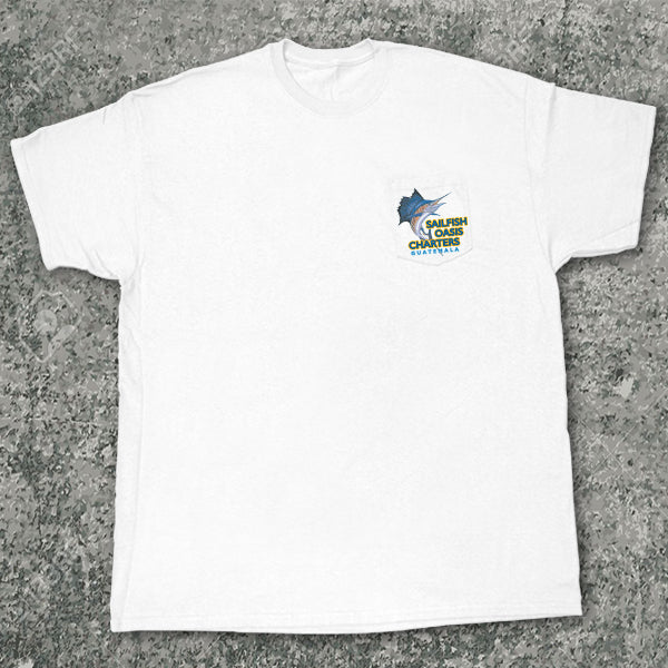 Sailfish Oasis Charters - Pocket Tee
