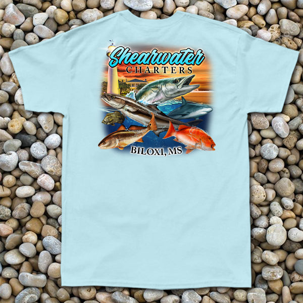 Shearwater Charters - Pocket Tee