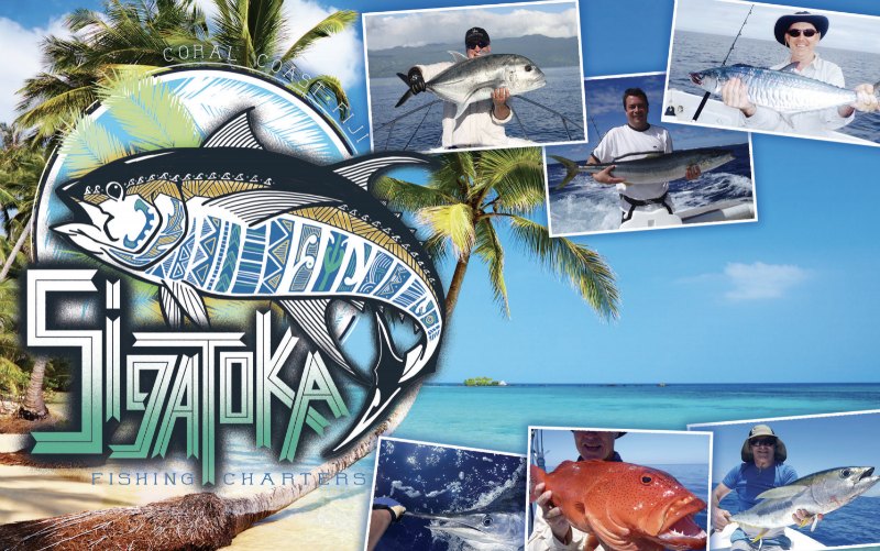 Sigatoka Fishing Charters - Pocket Tee