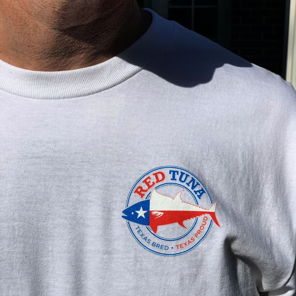 Texas Flag - Long Sleeve Cotton