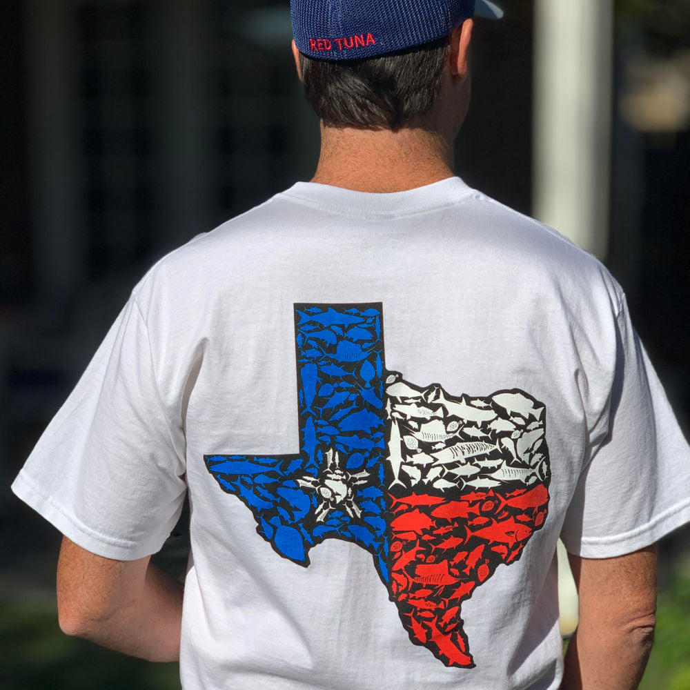 Texas Flag - Short Sleeve Cotton