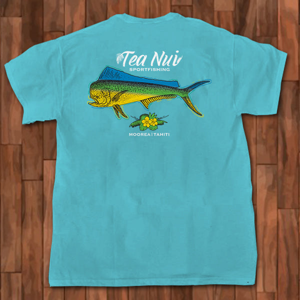 Tea Nui Sportfishing - Pocket Tee