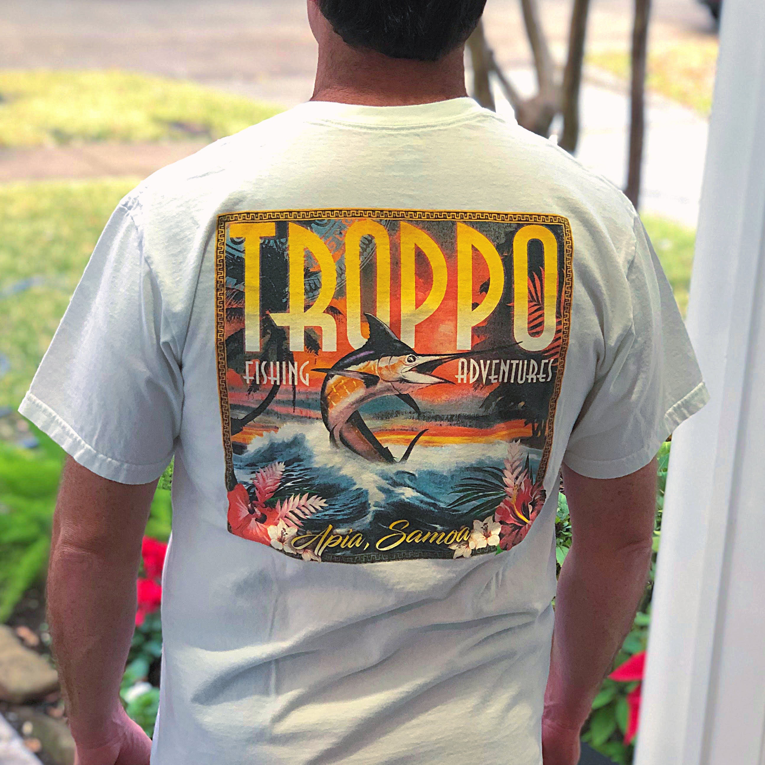 Troppo Fishing - Pocket Tee