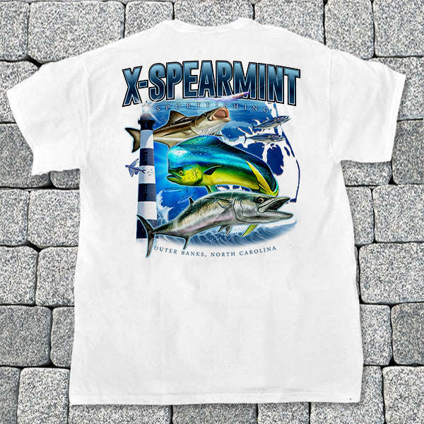 X-Spearmint Sportfishing - Pocket Tee