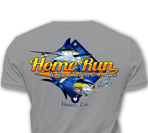 Home Run Fishing Charters & Lodges - Red Tuna Shirt Club